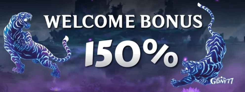 welcome bonus gday 77